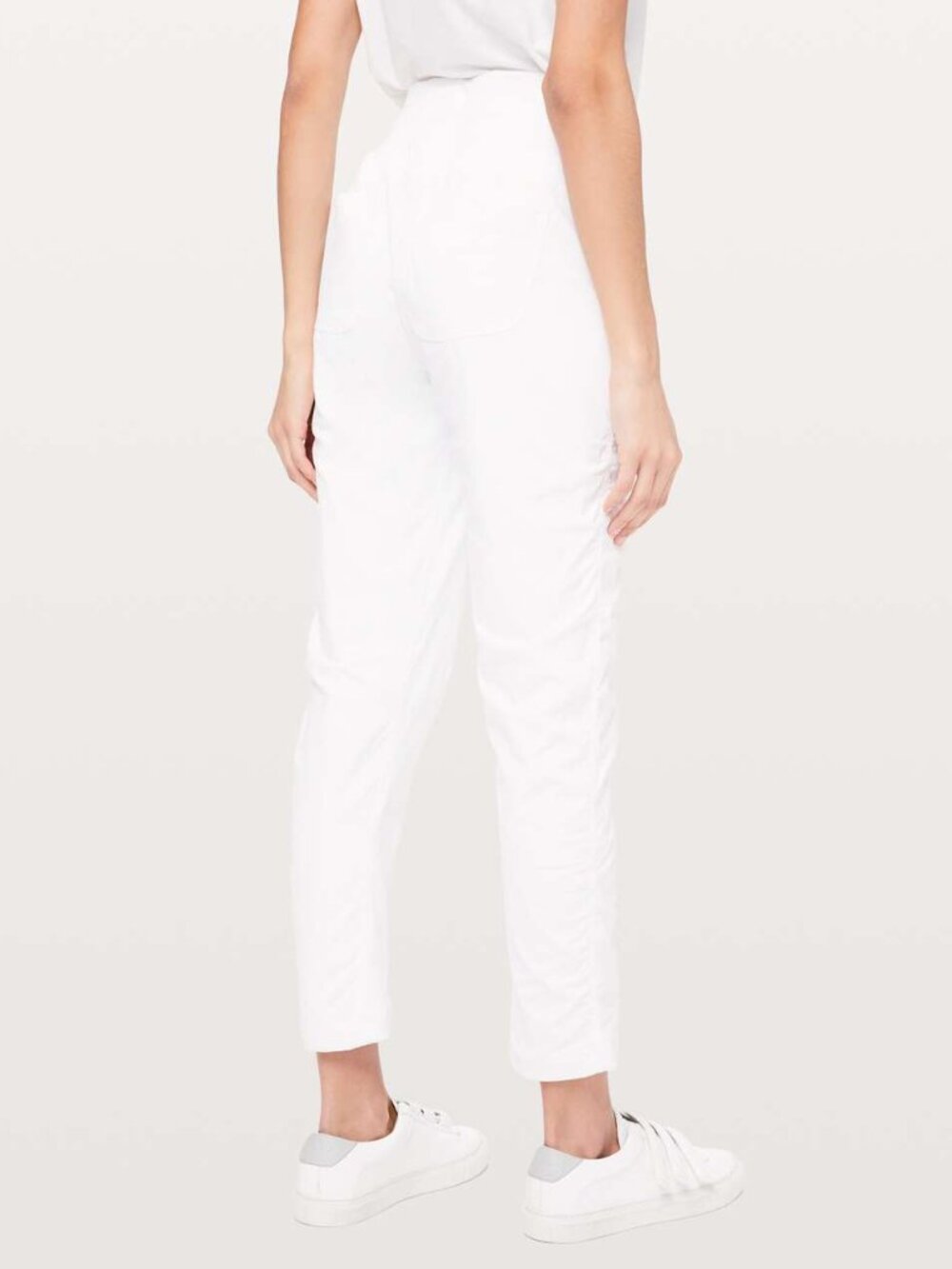 *NWT* Lululemon White Athletic Pants - Picture 2 of 7